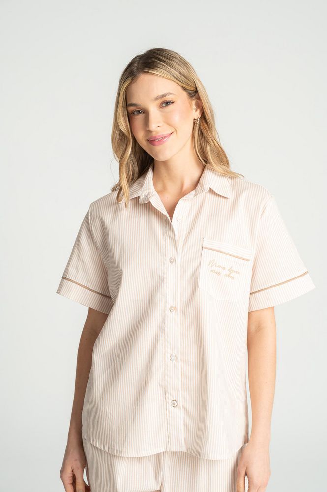 Camisa Manga corta Regular fit BRONZINI