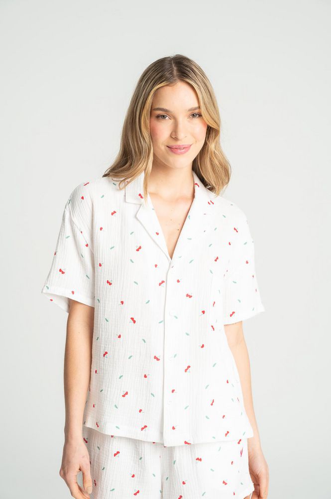 Camisa Manga corta Regular fit BRONZINI –