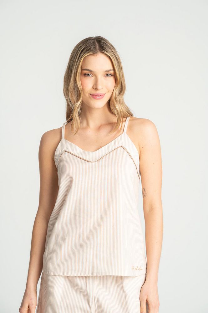 Camisa Sin mangas Regular fit BRONZINI