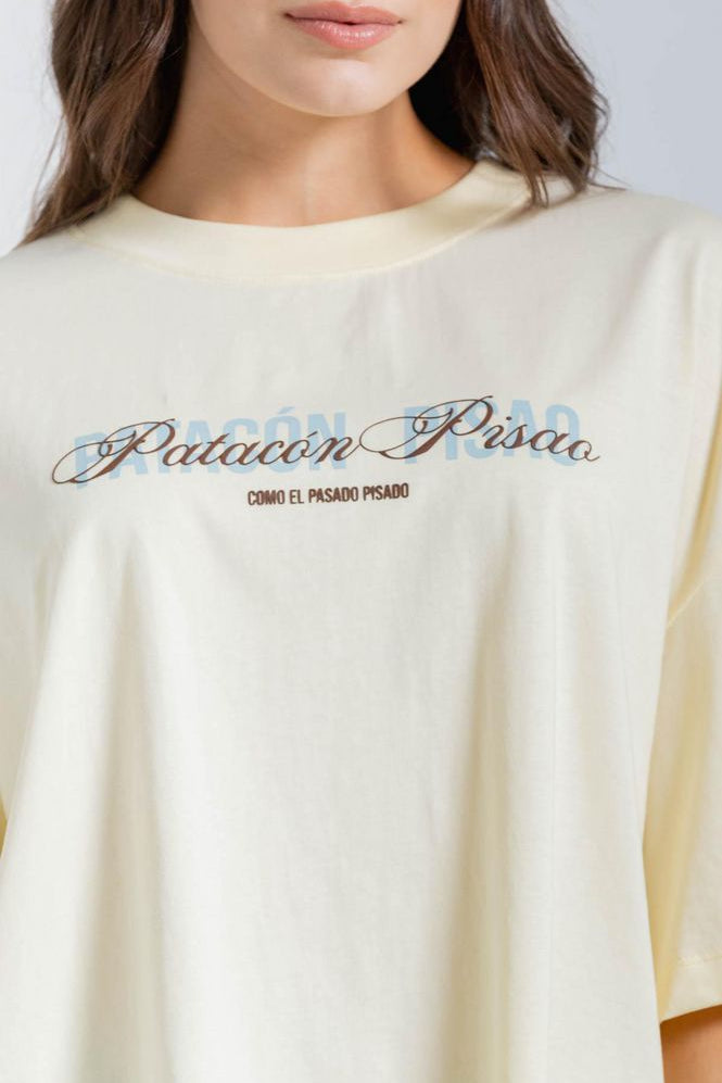 Camiseta Manga Corta Boxy fit PEOPLE