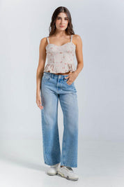 JEAN Denim Wide leg PEOPLE