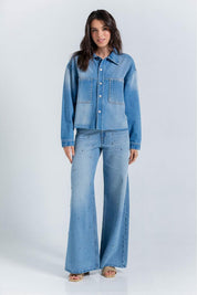 Jean Bolsillos Laterales Amplia ARKITECT