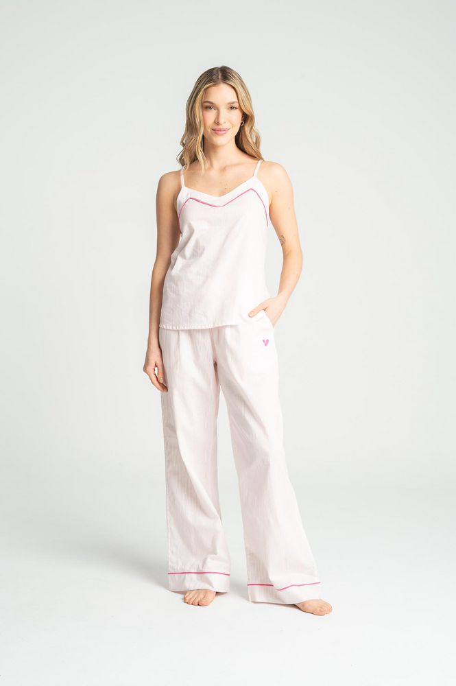 Pantalon Pretina con elastico Straight (Recto) BRONZINI