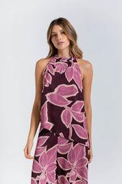 Blusa Cuello Halter Amplia ARKITECT