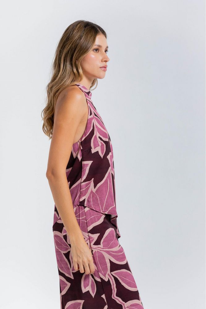 Blusa Cuello Halter Amplia ARKITECT