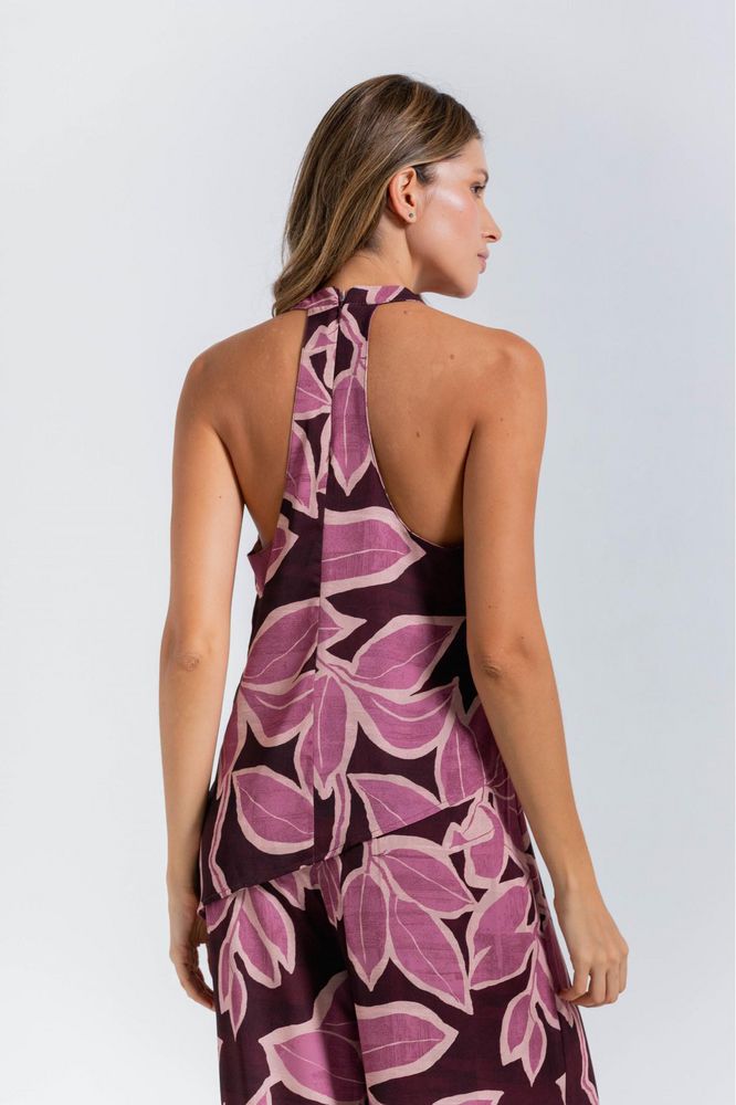 Blusa Cuello Halter Amplia ARKITECT