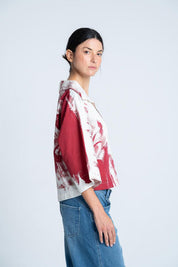 Blusa Tela Popelina Estampada ARKITECT