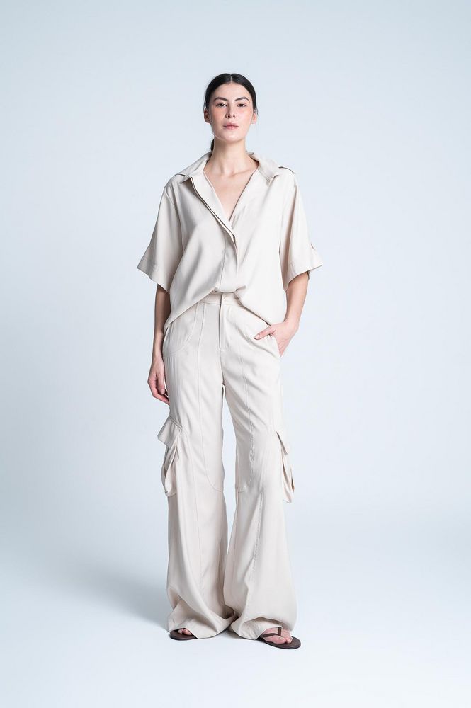 Blusa en tela Tencel ARKITECT