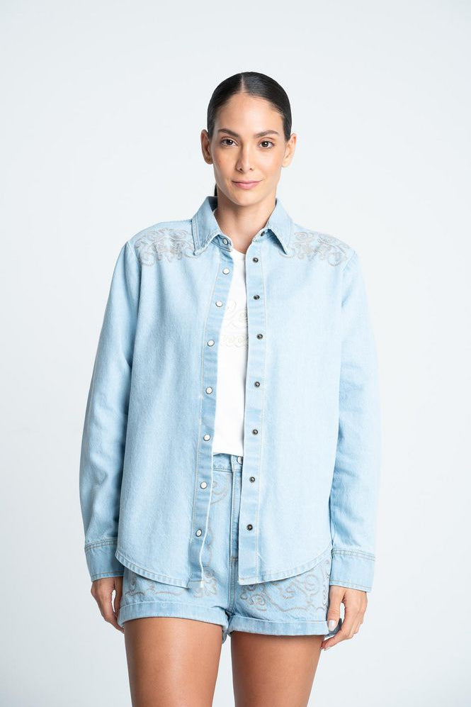 Blusa Manga larga Amplia ARKITECT