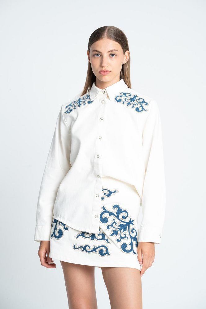 Blusa Manga larga Amplia ARKITECT
