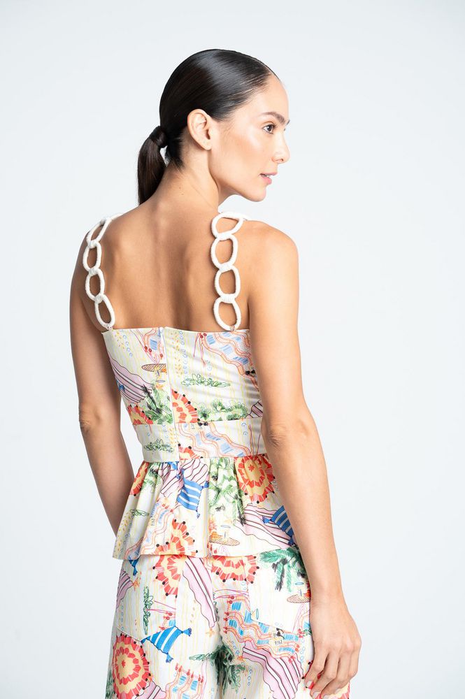 Blusa Sin mangas Ajustada ARKITECT