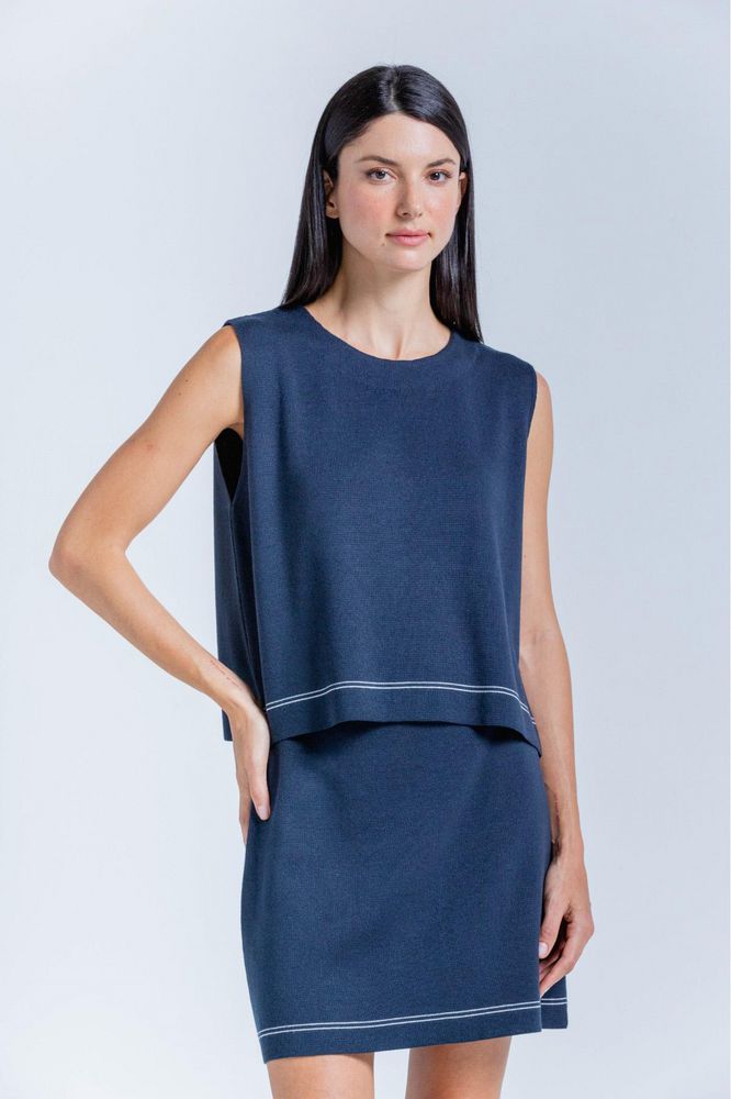 Blusa Chaleco Tejido Regular fit ARKITECT