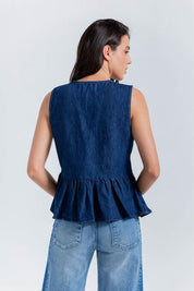 Blusa Manga Sisa,Anudado,Recogido Clásica ARKITECT