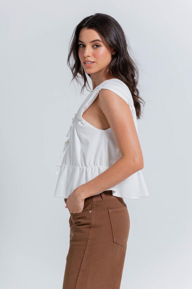 Blusa Recogido,Anudado Clásica ARKITECT