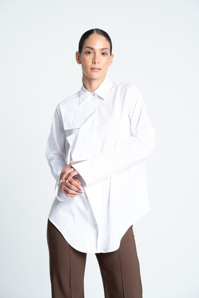 Blusa Cuello Solapa Amplia ARKITECT