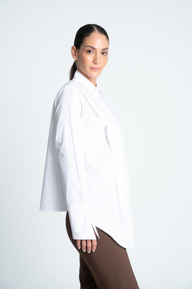 Blusa Cuello Solapa Amplia ARKITECT
