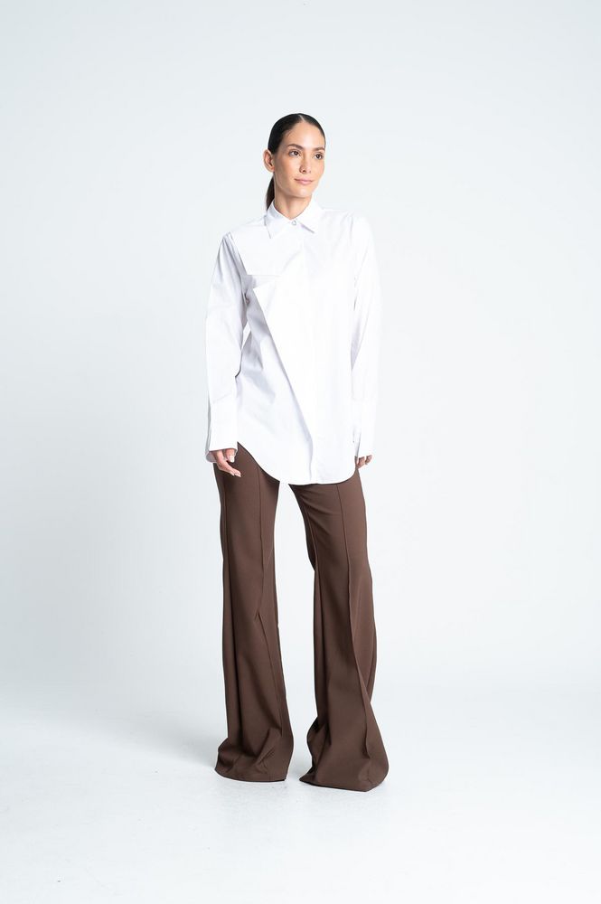 Blusa Cuello Solapa Amplia ARKITECT