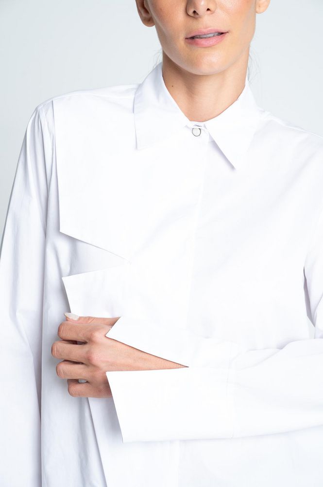 Blusa Cuello Solapa Amplia ARKITECT