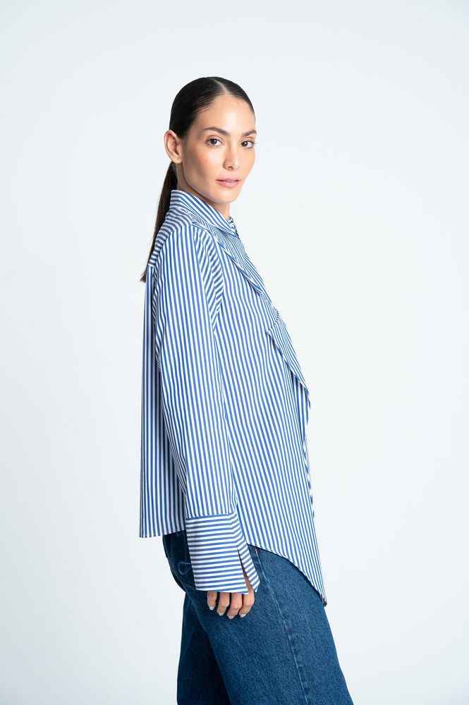 Blusa Cuello Solapa Amplia ARKITECT