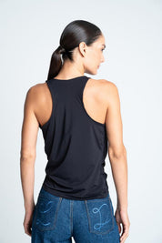 Blusa Manga sisa con escote profundo Ajustada ARKITECT