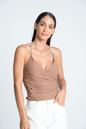 Blusa Sin mangas Ajustada ARKITECT