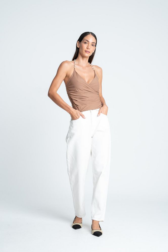 Blusa Sin mangas Ajustada ARKITECT