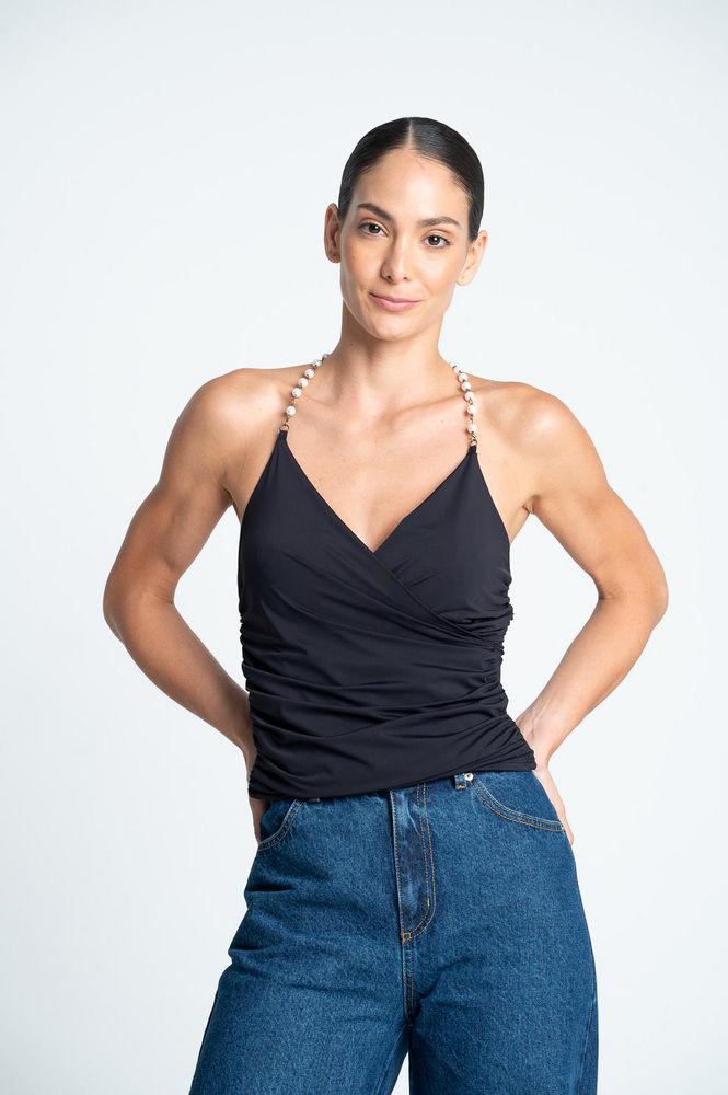Blusa Sin mangas Ajustada ARKITECT