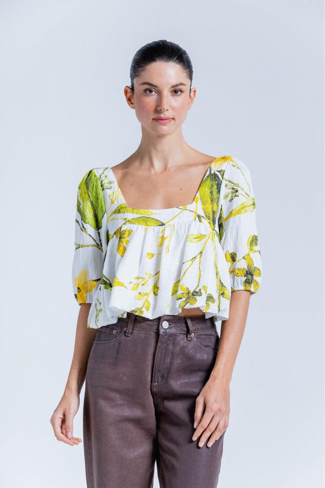 Blusa Manga Corta Amplia ARKITECT