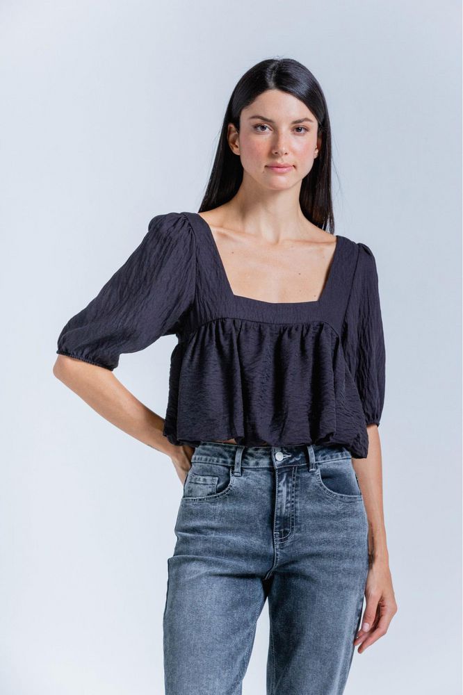 Blusa Manga Corta Amplia ARKITECT