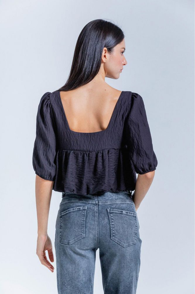 Blusa Manga Corta Amplia ARKITECT
