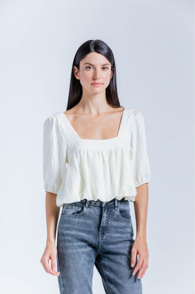 Blusa Manga Corta Amplia ARKITECT