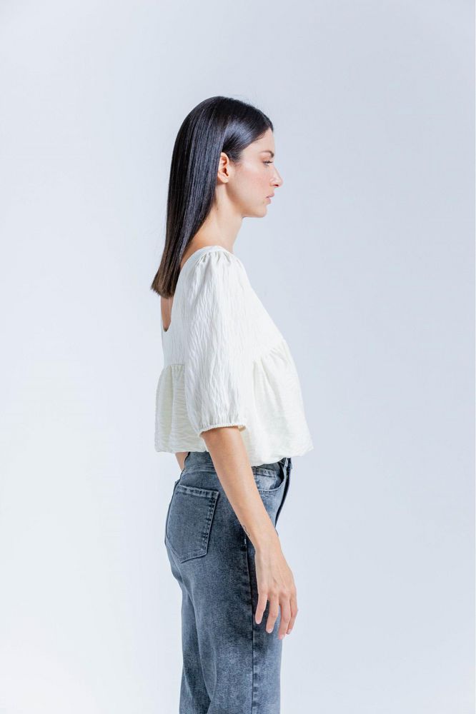Blusa Manga Corta Amplia ARKITECT
