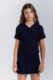 Blusa Manga Corta Ajustada PEOPLE