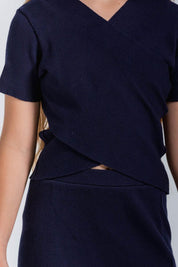 Blusa Manga Corta Ajustada PEOPLE