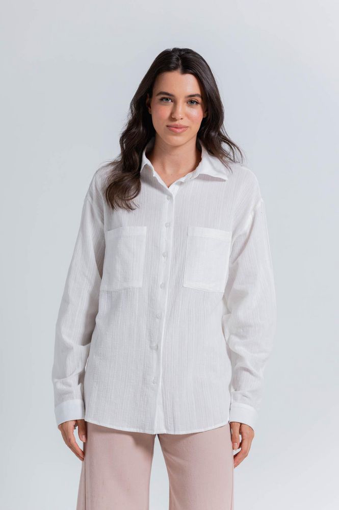 Blusa Manga Larga Amplia ARKITECT