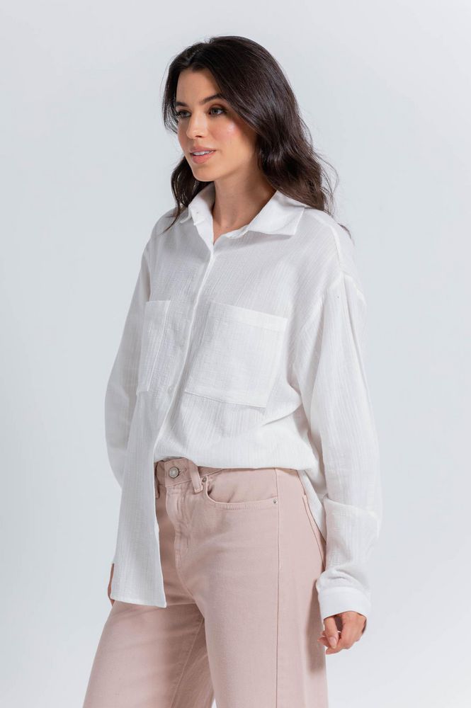 Blusa Manga Larga Amplia ARKITECT