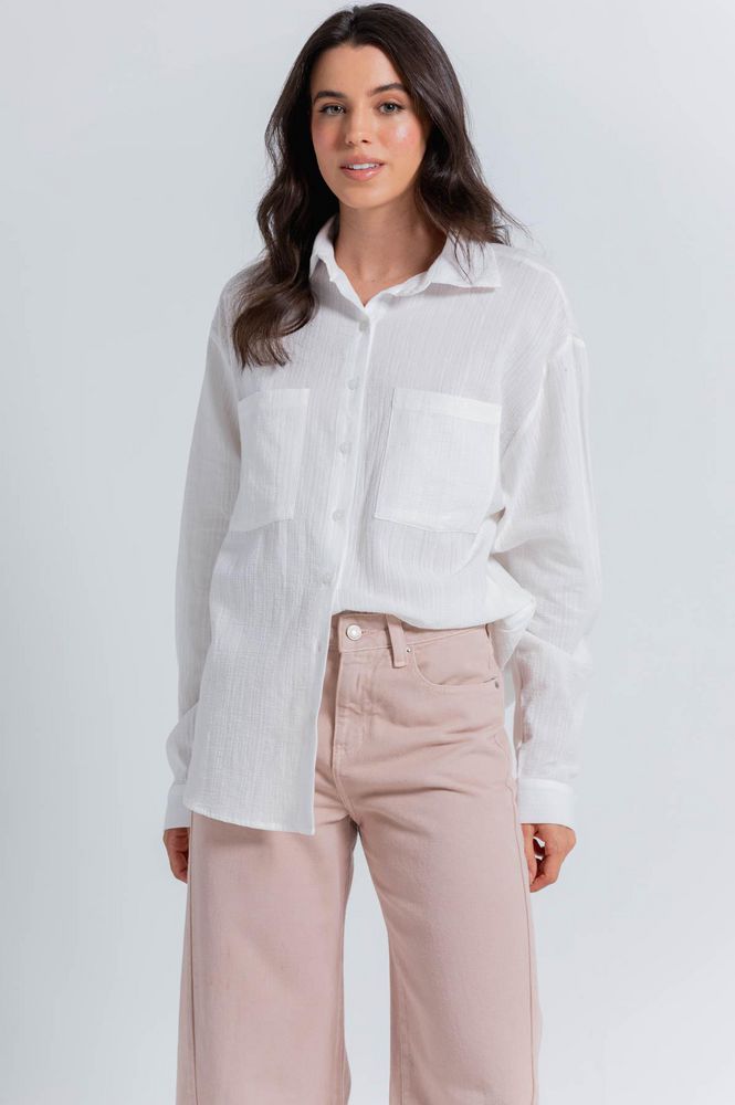 Blusa Manga Larga Amplia ARKITECT