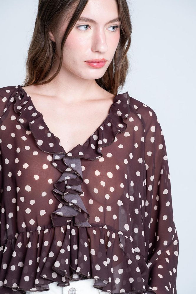 Blusa Manga Larga Amplia ARKITECT