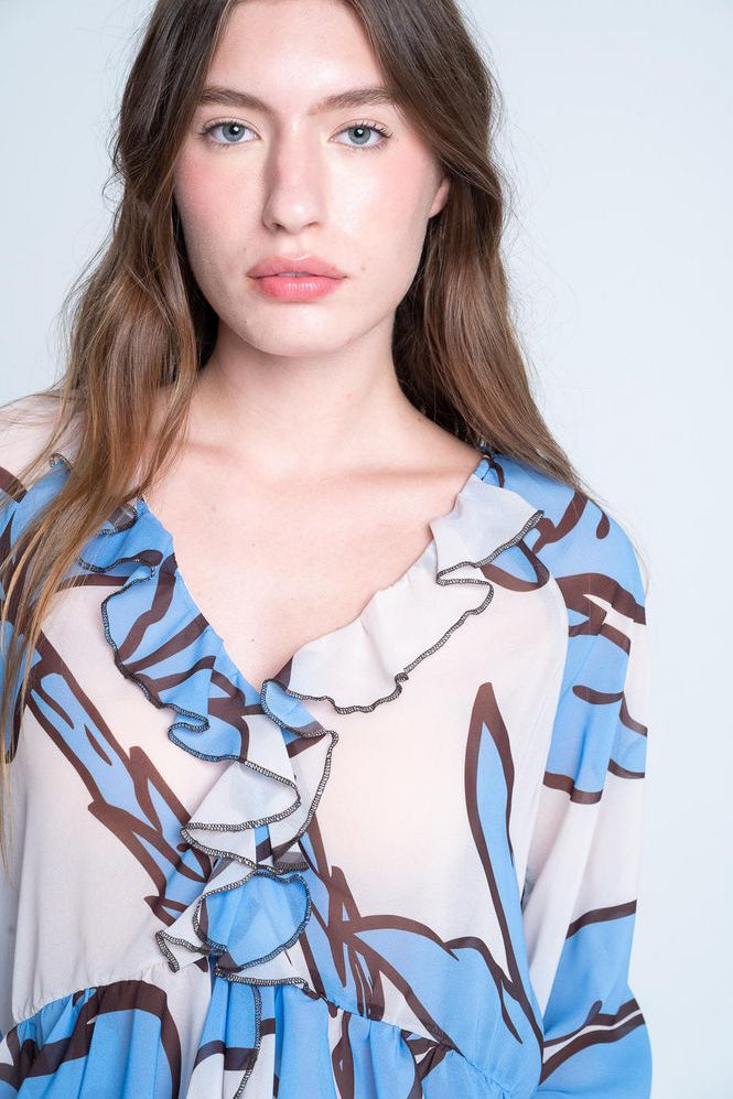 Blusa Manga Larga Amplia ARKITECT