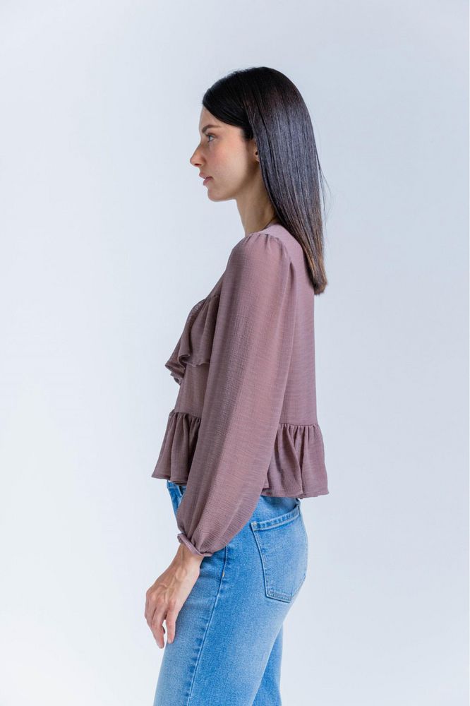 Blusa Manga Larga Amplia ARKITECT