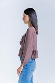Blusa Manga Larga Amplia ARKITECT