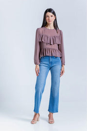 Blusa Manga Larga Amplia ARKITECT