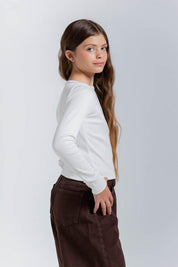 Blusa Manga Larga Ajustada PEOPLE