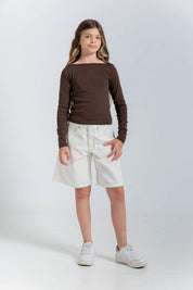 Blusa Manga Larga Ajustada PEOPLE