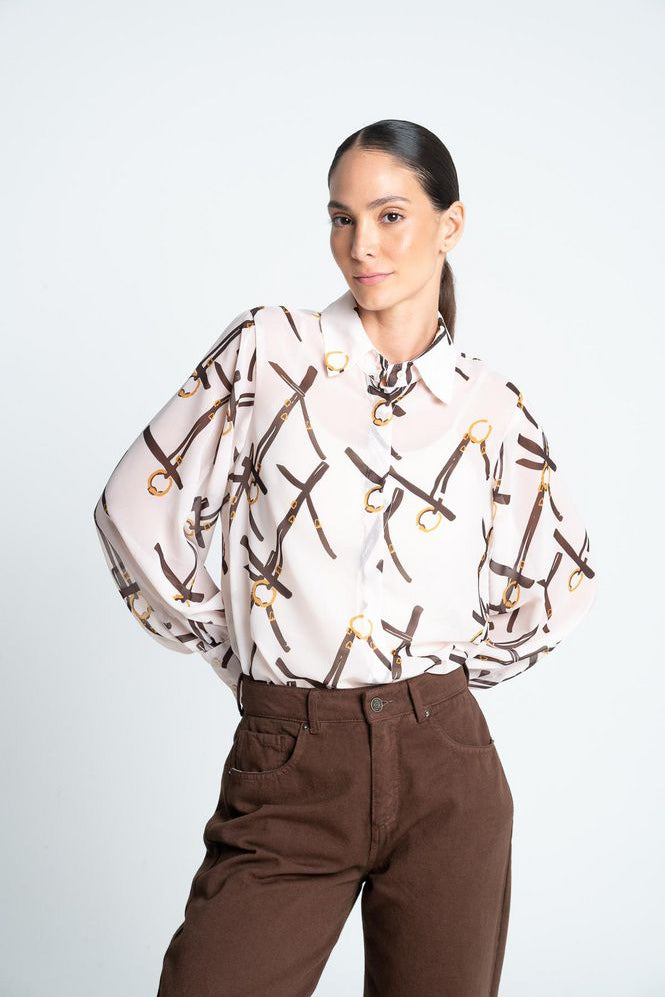 Blusa Manga larga Amplia ARKITECT