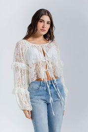 Blusa Manga Larga Oversize PEOPLE