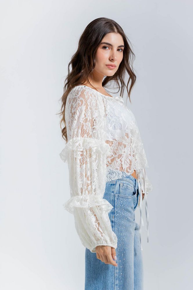 Blusa Manga Larga Oversize PEOPLE