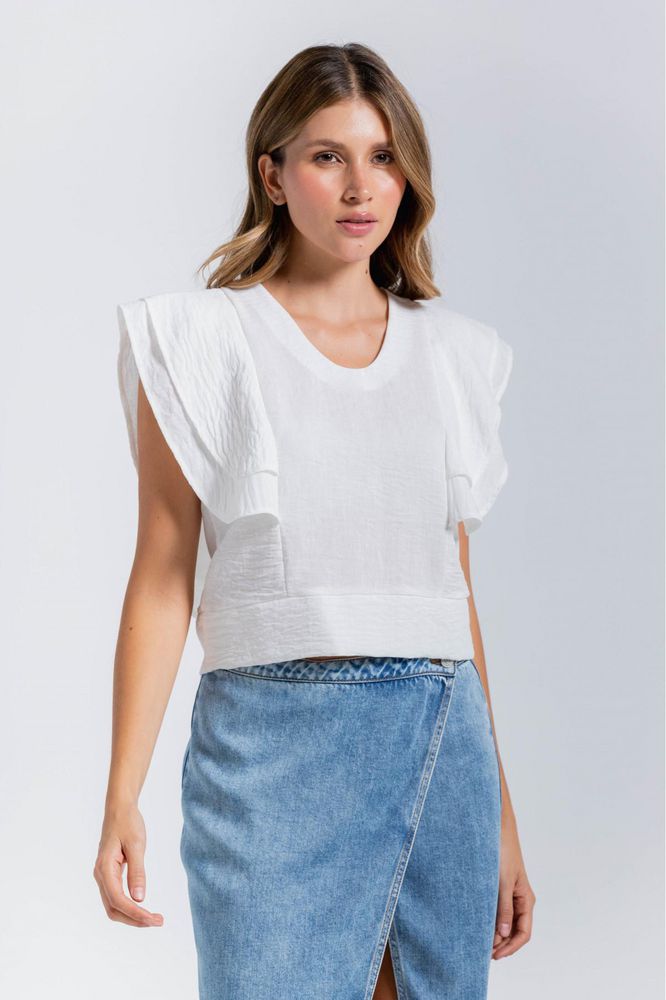 Blusa Manga Sisa Amplia ARKITECT