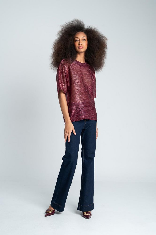 Blusa Manga corta Amplia ARKITECT