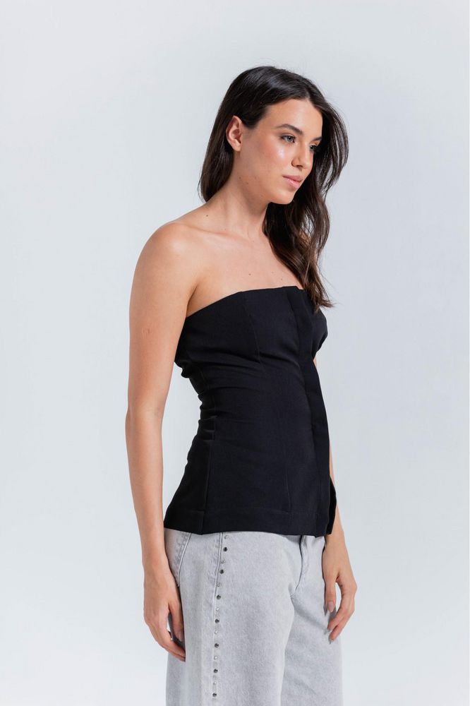 Blusa Sin Mangas Ajustada ARKITECT